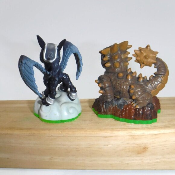 Skylanders Spyro's Adventure Bash Camo Drill Sergeant Sonic Boom Figures & Cards - Picture 5 of 6